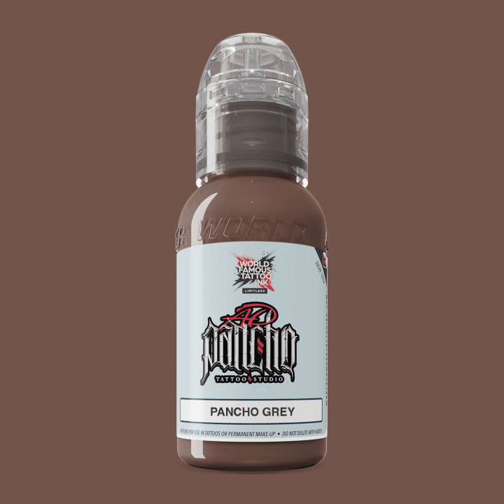 World Famous Tattoo Ink AD Pancho Grey 30ml - BVShop