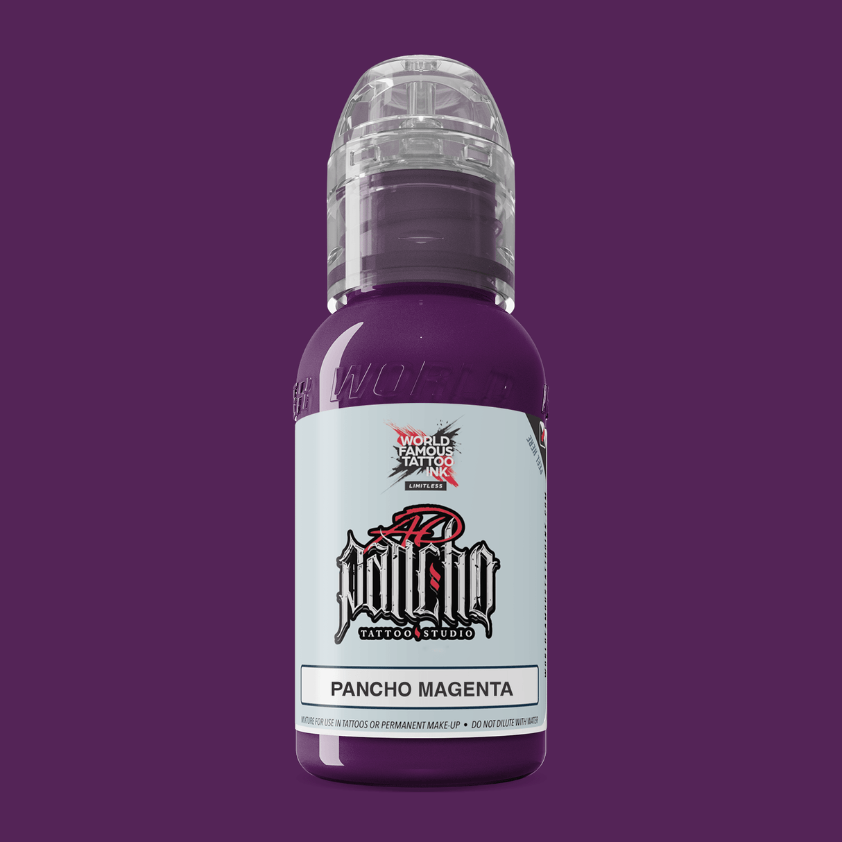 World Famous Tattoo Ink AD Pancho Magenta 30ml - BVShop