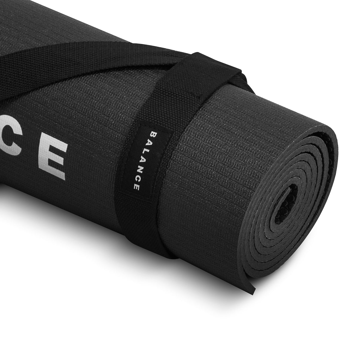 YOGA MAT BALANCE PVC BLACK - BVShop