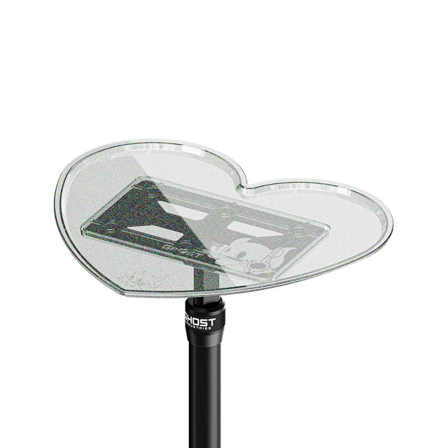 Ghost Heart Glitter Tray Top Travel Tray Base Full System - BVShop