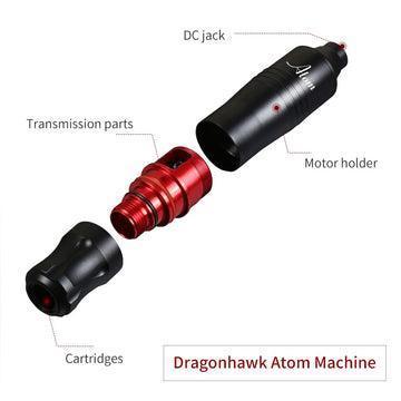 Mast Atom Rotary Tattoo Pen Silver - BVShop