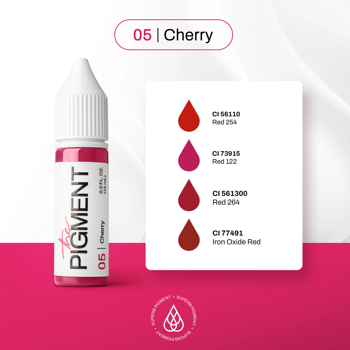 The Pigment 05 Cherry Pigment (15ml)