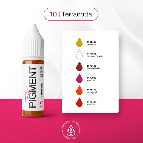 The Pigment 10 Terracotta Pigment (15ml) - BVShop