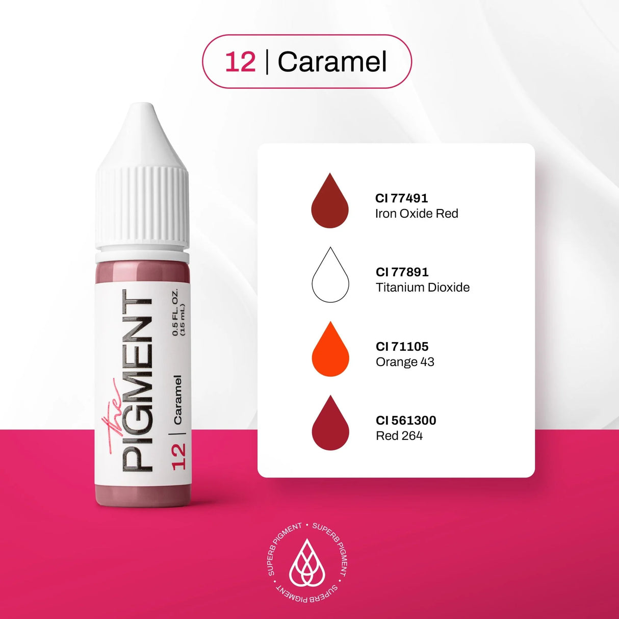 The Pigment 12 Caramel Pigment  (15ml)