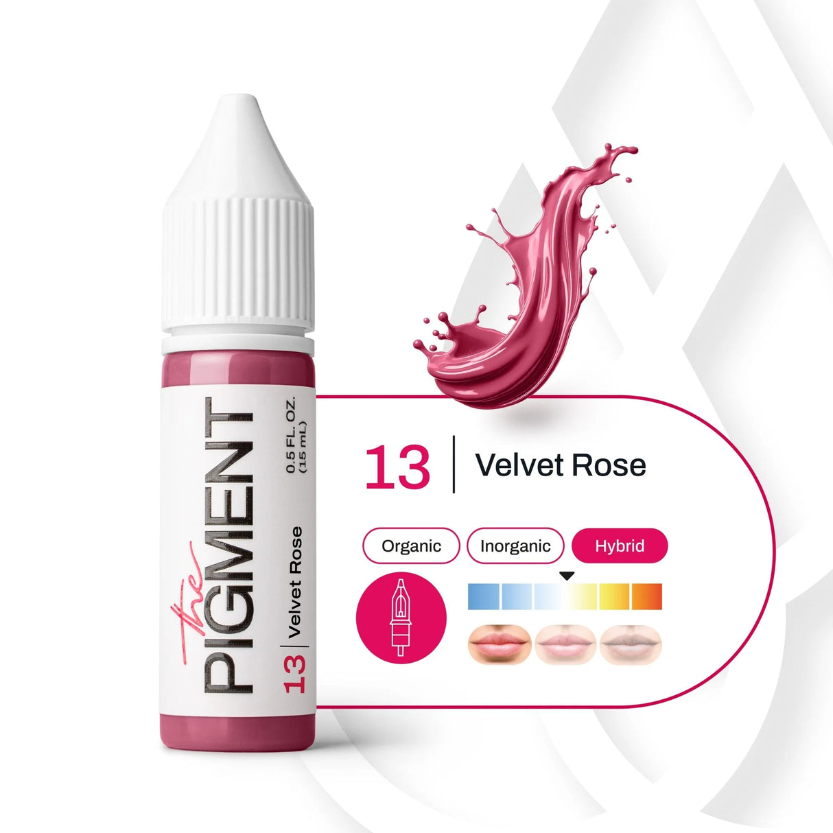 The Pigment 13 Velvet Rose Pigment  (15ml)