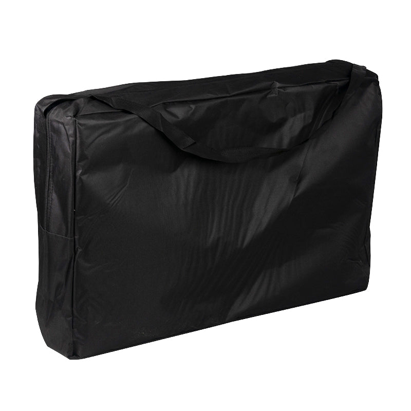 BALANCE table de massage pliante en aluminium à trois sections – Grise; sac de transport noir