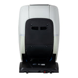 White and grey Sakura 3D Maximus massage chair with ergonomic design and plush padding, ideal for relaxation and full-body massage.