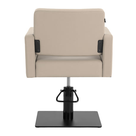 Gabbiano Vitoria hairdressing chair grey-beige - BVShop