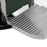 Gabbiano Visionerio barber chair green chrome frame - BVShop