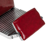 Gabbiano Royal X red barber chair sturdy salon base