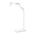 GLOW support réglable pour lampe UV/LED de pédicure – Blanc; bras articulé, première position