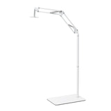 GLOW support réglable pour lampe UV/LED de pédicure – Blanc; bras articulé, première position