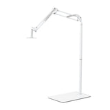 GLOW support réglable pour lampe UV/LED de pédicure – Blanc; bras articulé, autre position