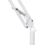 GLOW support réglable pour lampe UV/LED de pédicure – Blanc; gros plan de l’articulation réglable