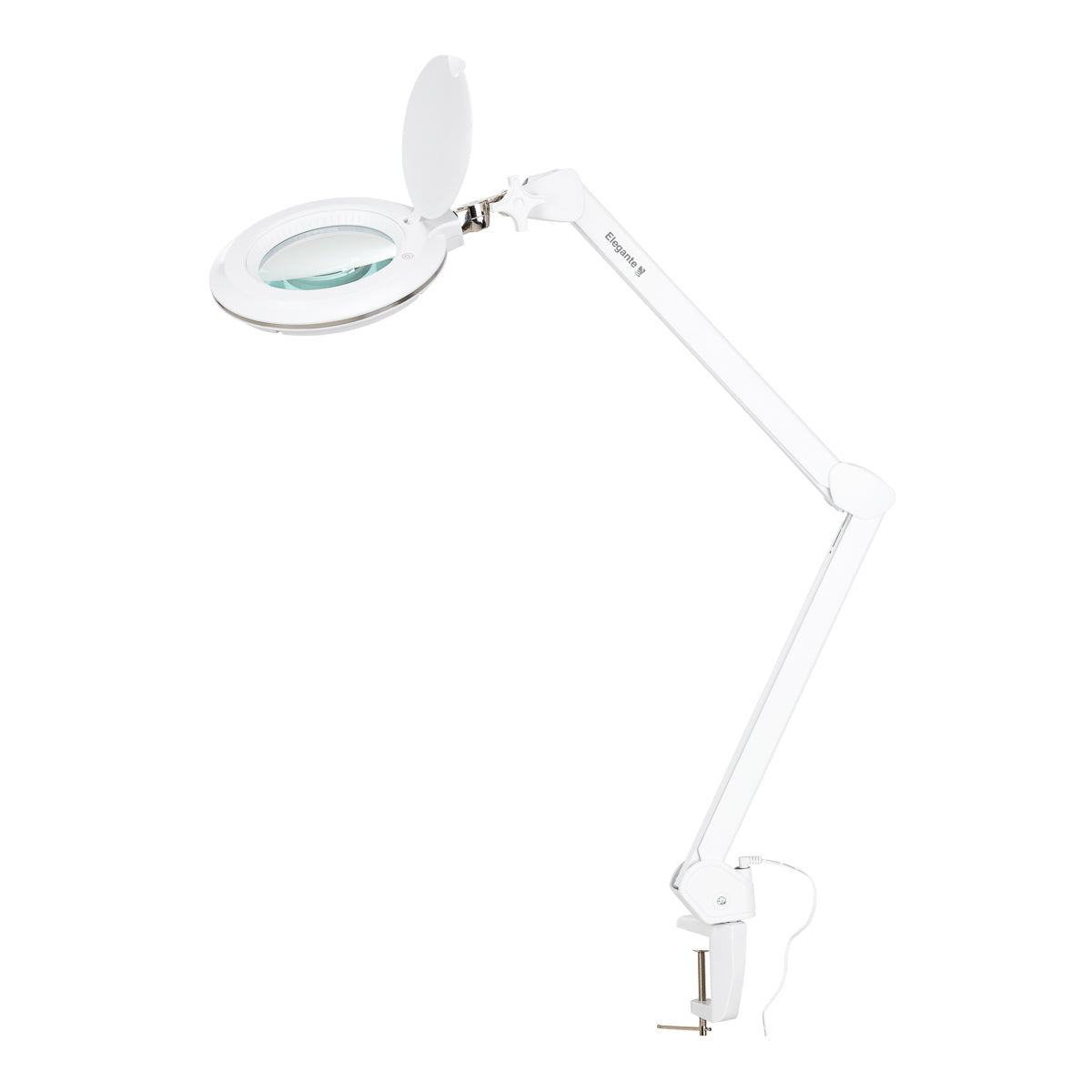 Elegante 6031 tabletop magnifying lamp with 3-dioptre LED lens