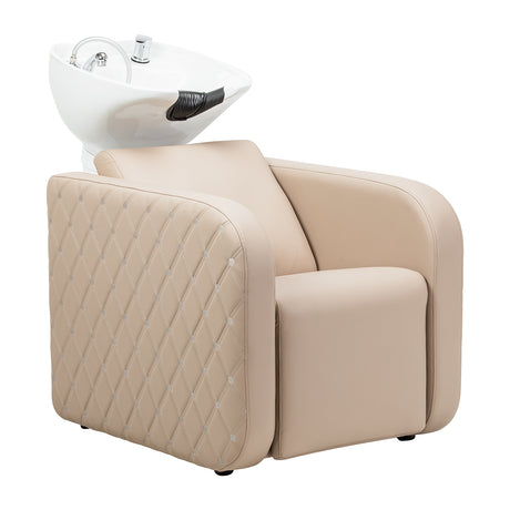 Gabbiano Sylvia Plus Bac De Lavage Électrique Avec Massage – Beige · Vue générale