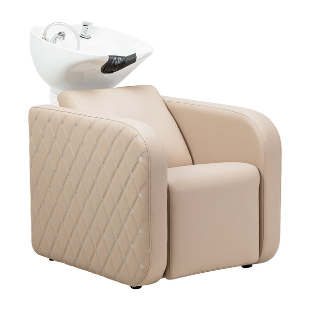 Gabbiano Sylvia Plus Bac De Lavage Électrique Avec Massage – Beige · Vue générale