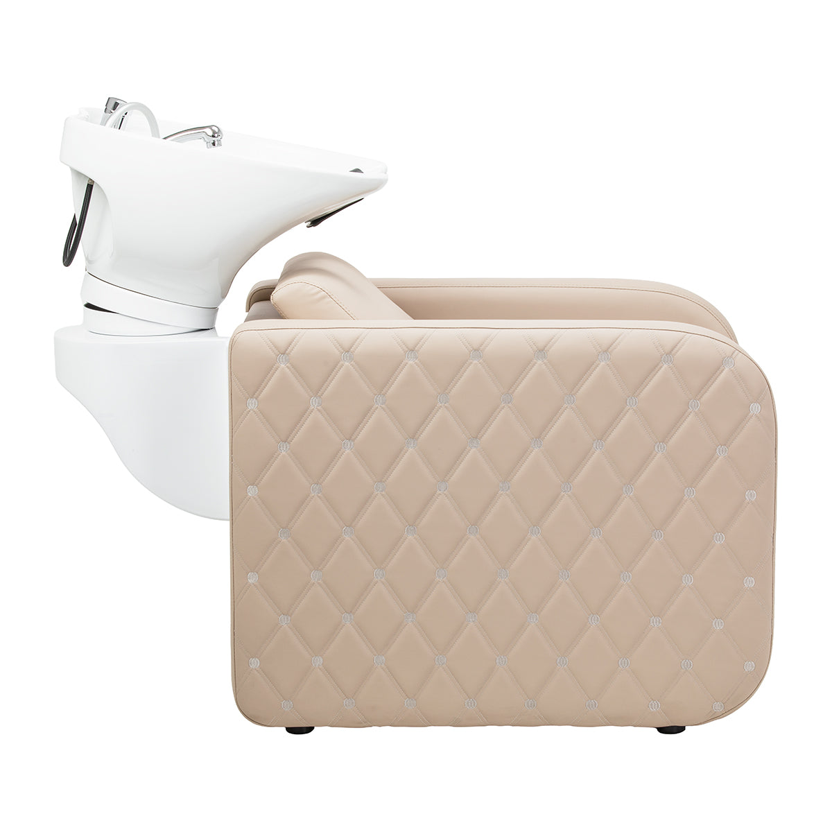 Gabbiano Sylvia Plus Bac De Lavage Électrique Avec Massage – Beige · Vue de côté
