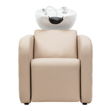 Gabbiano Sylvia Plus Bac De Lavage Électrique Avec Massage – Beige · Vue de face