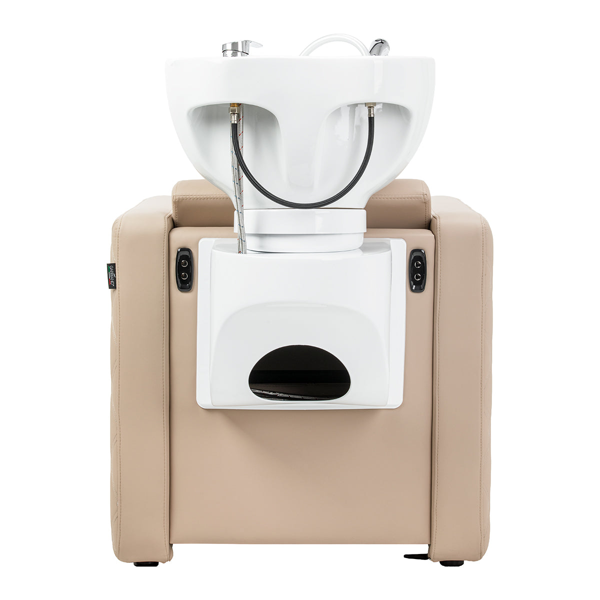 Gabbiano Sylvia Plus Bac De Lavage Électrique Avec Massage – Beige · Vue arrière