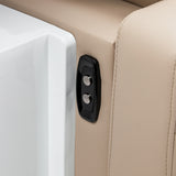 Gabbiano Sylvia Plus Bac De Lavage Électrique Avec Massage – Beige · Boutons de commande