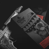 Set of 10 EL CARTEL V2 0.35mm 27RM long taper tattoo cartridges, displayed in a neat arrangement.
