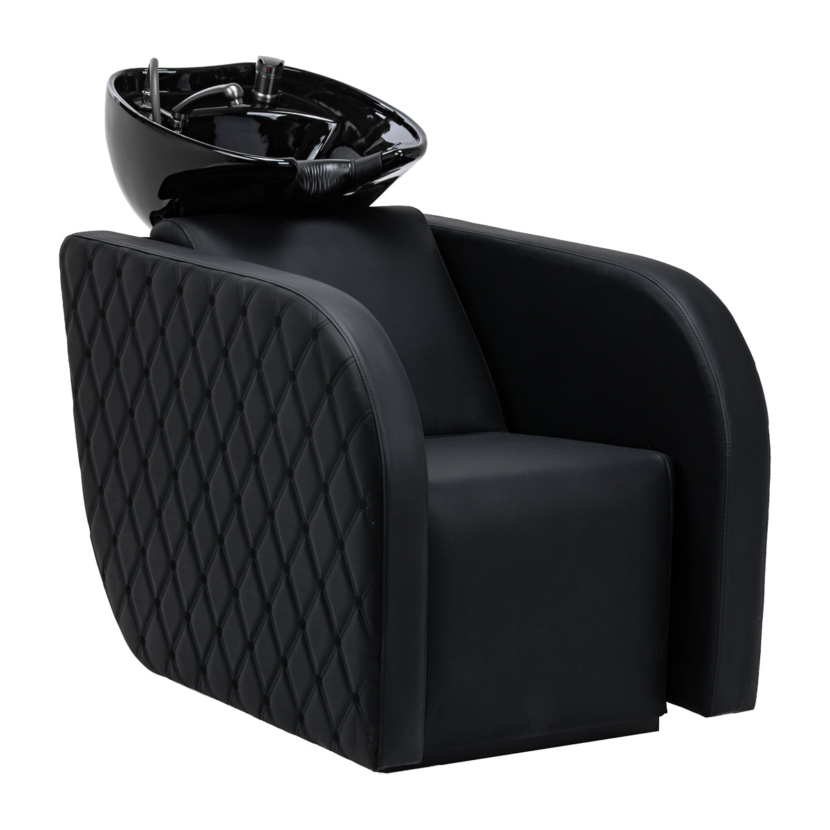 Gabbiano Ines Bac De Lavage Électrique Avec Massage – Noir · Vue générale