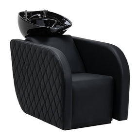Gabbiano Ines Bac De Lavage Électrique Avec Massage – Noir · Vue générale