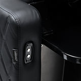 Gabbiano Ines Bac De Lavage Électrique Avec Massage – Noir · Boutons de commande