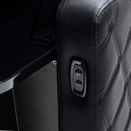 Gabbiano Ines Bac De Lavage Électrique Avec Massage – Noir · Boutons de commande