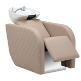 Gabbiano Ines Bac De Lavage Électrique Avec Massage – Beige · Position du repose-pieds
