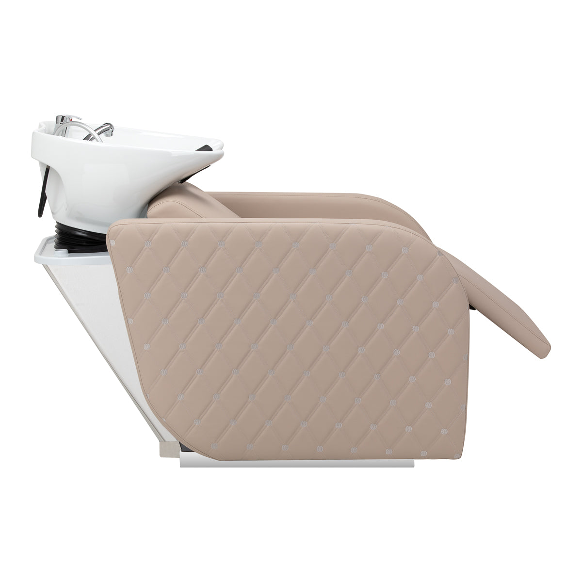 Gabbiano Ines Bac De Lavage Électrique Avec Massage – Beige · Position du repose-pieds