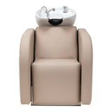 Gabbiano Ines Bac De Lavage Électrique Avec Massage – Beige · Vue de face