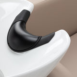 Gabbiano Ines Bac De Lavage Électrique Avec Massage – Beige · Appui de nuque