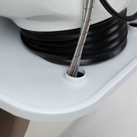 Gabbiano Ines Bac De Lavage Électrique Avec Massage – Beige · Détail de fixation