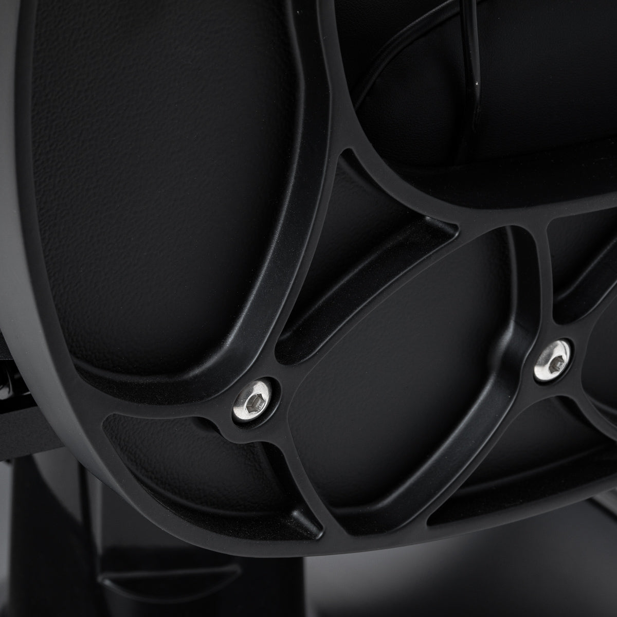 Gabbiano Continental Fauteuil De Barbier Avec Massage – Noir · Détail du dossier