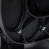 Gabbiano Continental Fauteuil De Barbier Avec Massage – Noir · Détail du dossier