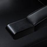Gabbiano Continental Fauteuil De Barbier Avec Massage – Noir · Détail de l’accoudoir