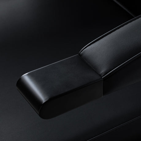 Gabbiano Continental Fauteuil De Barbier Avec Massage – Noir · Détail de l’accoudoir