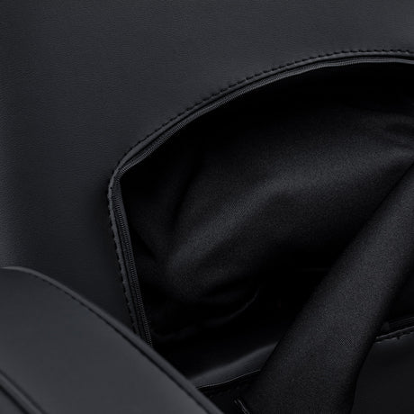 Gabbiano Continental Fauteuil De Barbier Avec Massage – Noir · Détail du panneau arrière