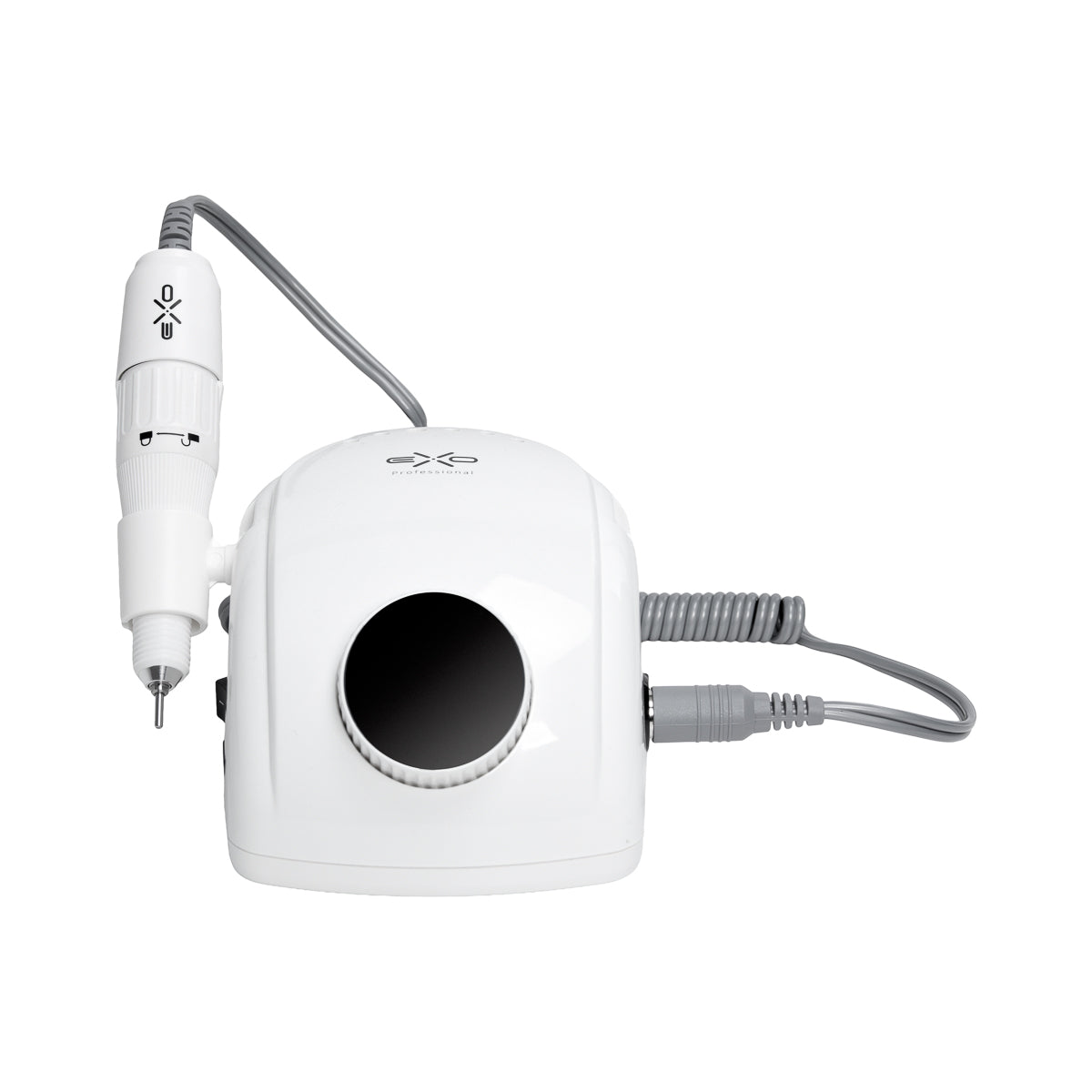 EXO Futura Ponceuse À Ongles 65W – Blanche · Vue de côté