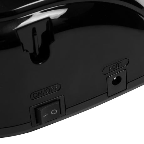 EXO Futura Ponceuse À Ongles 65W – Noire · Prises de connexion