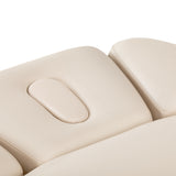 Sillon Relax · crème · têtière et ouverture pour le visage
