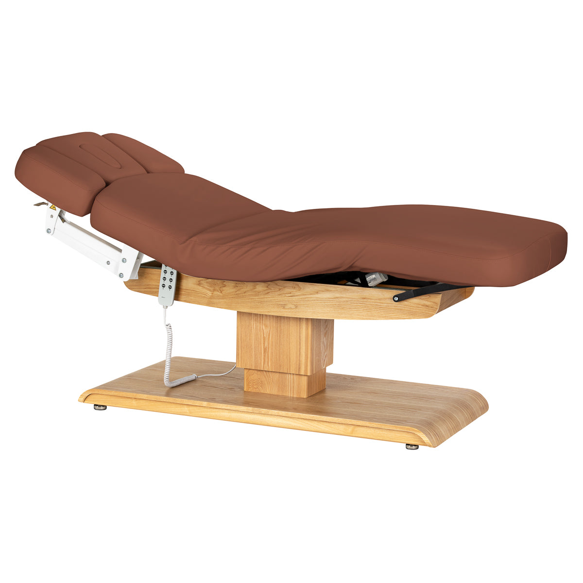 Sillon Relax · brun · housse installée sur la table