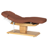 Sillon Relax · brun · housse installée sur la table