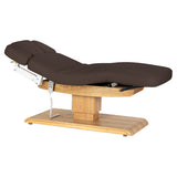 Sillon Relax · brun foncé · housse installée sur la table