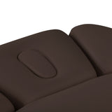Sillon Relax · brun foncé · têtière et ouverture pour le visage