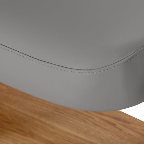 Sillon Relax · gris · couture du bord de housse