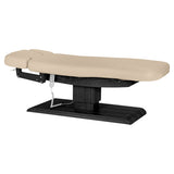 Table SPA Électrique Sillon Relax – Beige, Base Noir · Vue générale