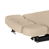 Table SPA Électrique Sillon Relax – Beige, Base Noir · Parties latérales de l’appui-tête